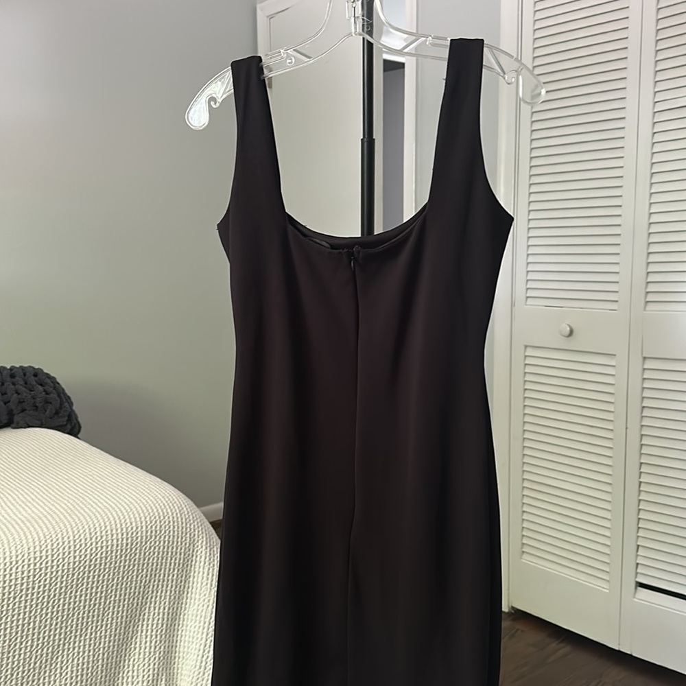 Misguided Mini Black Dress - Picture 5 of 6